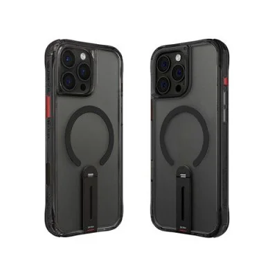 Skinarma Iphone 16 Pro Max Helix (Mag-Charge + 360&deg; Rotating&nbsp;Stand) - Black